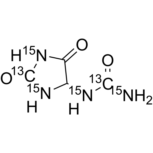 Allantoin-13C2,15N4 (5-Ureidohydantoin-13C2,15N4) 1219402-51-3